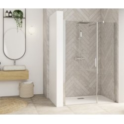 Paroi de douche Smart Design Porte centrale sans seuil Paroi de douche Smart Design Porte centrale sans seuil