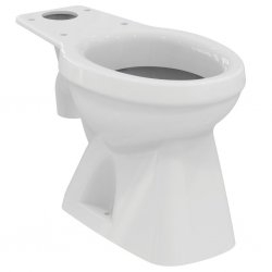 Cuvette WC avec siphon sortie orientable Ø 8 cm Cuvette WC avec siphon sortie orientable Ø 8 cm
