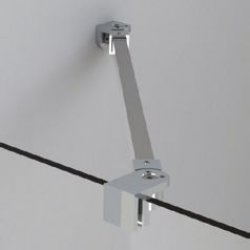 Barre de renfort articulée chromée - 100 cm maxi Barre de renfort articulée chromée - 100 cm maxi