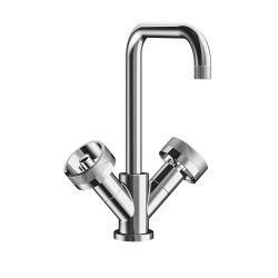 Mélangeur lavabo monotrou ROTA Chromé Mélangeur lavabo monotrou ROTA Chromé