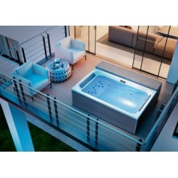 MAGIC SPA+ 2 places - Tête à Gauche - Tablier Bois Foncé MAGIC SPA+ 2 places - Tête à Gauche - Tablier Bois Foncé