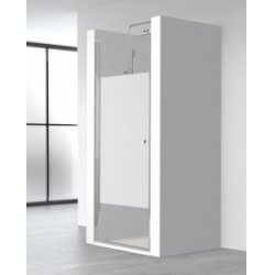 Porte battante ARCOIRIS PLUS AC-210 Verre Satiné Whole - Gauche - Argent - 50cm Porte battante ARCOIRIS PLUS AC-210 Verre Satiné Whole - Gauche - Argent - 50cm