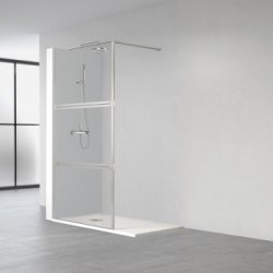 Paroi de douche TWIN TW-2003 Argent HB - 6 mm - 100 cm Paroi de douche TWIN TW-2003 Argent HB - 6 mm - 100 cm