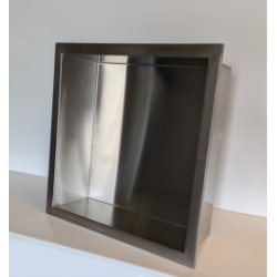Niche murale à encastrée en acier inoxydable