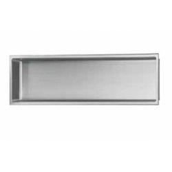 Niche murale de douche, étagère encastrable douche acier Inox Brossé - 30x90cm Niche murale de douche, étagère encastrable douche acier Inox Brossé - 30x90cm