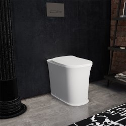 Cuvette NEW YORKER monobloc Blanc brillant