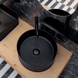 Vasque céramique ronde CIOTOLA Blackmat Vasque céramique ronde CIOTOLA Blackmat