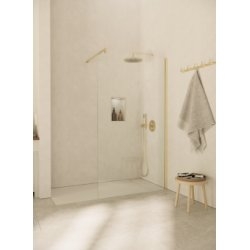 Paroi de douche fixe FADO Or