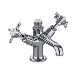 Mélangeur de lavabo rétro GUILD Chrome monotrou Mélangeur de lavabo rétro GUILD Chrome monotrou