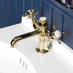 Mélangeur de lavabo rétro GUILD Gold Mélangeur de lavabo rétro GUILD Gold