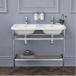 Exp&eacute;di&eacute; sous 3 semaines | Ensemble lavabo et pi&eacute;tement CHALFONT 100cm