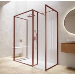 Paroi de douche d'angle NORDIC avec cadre aluminium - FN-2231