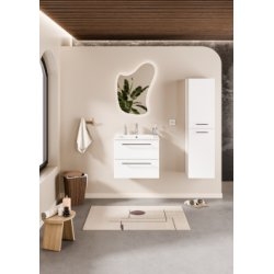 Meuble NEPTUNE Blanc 60 cm - Miroir Organic Meuble NEPTUNE Blanc 60 cm - Miroir Organic