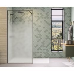 Paroi de douche Walk-in Premium SOLO DESIGN +