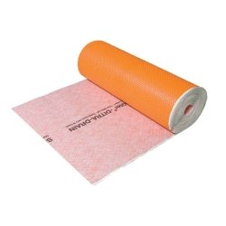 Exp&eacute;di&eacute; sous 3 semaines | Natte de drainage et d&eacute;couplage Schl&uuml;ter- DITRA-DRAIN 8 - Rouleau de 12.5m