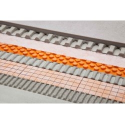 Exp&eacute;di&eacute; sous 3 semaines | Natte de drainage composite Schl&uuml;ter- DITRA-DRAIN 4 - Rouleau de 10m