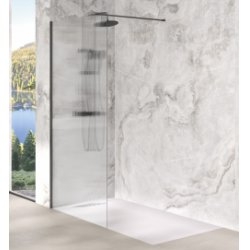 Paroi de douche walk-in SOLO DESIGN Verre Flûte Paroi de douche walk-in SOLO DESIGN Verre Flûte