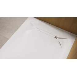 Receveur de douche KINEDIVA avec écoulement d'eau latéral Receveur de douche KINEDIVA avec écoulement d'eau latéral