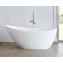 Exp&eacute;di&eacute; sous 3 semaines | Baignoire DIANE en Durocoat 165x70cm Blanc brillant