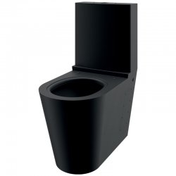 Pack WC noir avec réservoir MONOBLOCO S21 en Inox Noir Mat Pack WC noir avec réservoir MONOBLOCO S21 en Inox Noir Mat