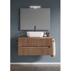 Meuble de salle de bains CIRCE Bois 90 cm Meuble de salle de bains CIRCE Bois 90 cm