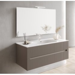 Meuble de salle de bains CIRCE Sable 120cm - Comp. 6 Meuble de salle de bains CIRCE Sable 120cm - Comp. 6