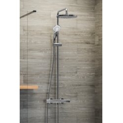 Colonne de douche thermostatique OLYOS II - D2640AA* Colonne de douche thermostatique OLYOS II - D2640AA*