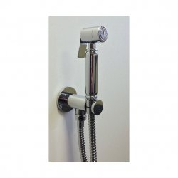 Douchette à main pour toilette Nickel brossé - 00.589