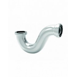 Siphon tube pour baignoire, sortie à joint torique, D. 40 mm, laiton