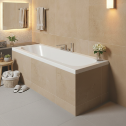 Baignoire rectangulaire POP 150x70cm - Sans tablier