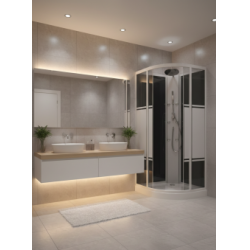 Cabine 1/4 de rond KLINTY 2.0 85 cm