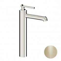 Mitigeur de lavabo rehaussé MINOE Nickel Mat