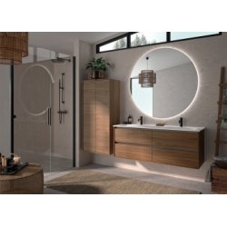 Meuble de salle de bains MONTANA Noyer tabac