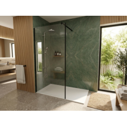 Paroi de douche WALK IN BLACK 80 cm