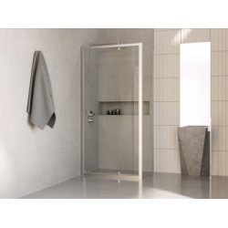 Paroi de douche fixe latéral SERENA LDF-SE310 Argent brillant - 670-700