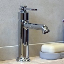 Mitigeur de lavabo chromé H190 FARO vidage clic-clac