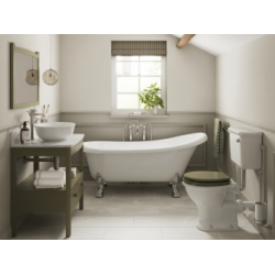 EN STOCK | Baignoire &icirc;lot R&eacute;tro Monobloc 170x75 MARGOT
