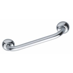 Barre d'appui droite en laiton chromé Ø25 mm - L600mm