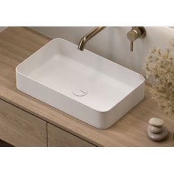 Bonde clic clac en Acrymold Blanc Mat