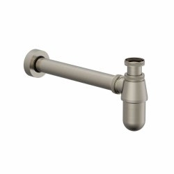 Siphon de lavabo rétro Brushed Nickel