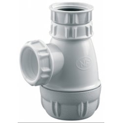 Siphon de lavabo plat PVC - 6153 Siphon de lavabo plat PVC - 6153