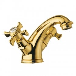 Mélangeur lavabo CHAMBORD rétro Doré PVD - CH10856P Mélangeur lavabo CHAMBORD rétro Doré PVD - CH10856P