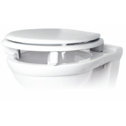 Abattant réhaussé Tradition 70mm pour personne à mobilité réduite