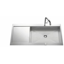Evier de cuisine Inox 1 grande cuve Roma Plus EV56021E Evier de cuisine Inox 1 grande cuve Roma Plus EV56021E