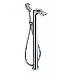 Mitigeur cascade bain/douche sur colonne BOLLICINE + Mécanisme encastré