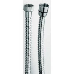 Flexible laiton double agrafage 150 cm Chromé - DA21551  Flexible laiton double agrafage 150 cm Chromé - DA21551