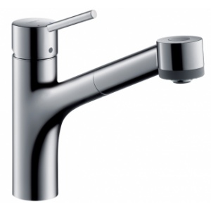 Mitigeur cuisine avec douchette extractible Talis S Chromé - 32841