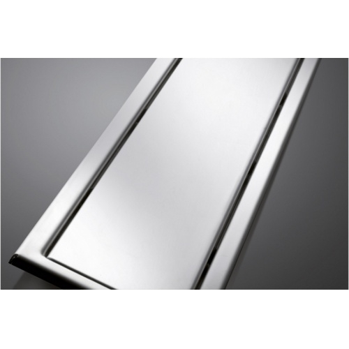 Caniveau de douche à carreler Docia 70 cm Grille inox