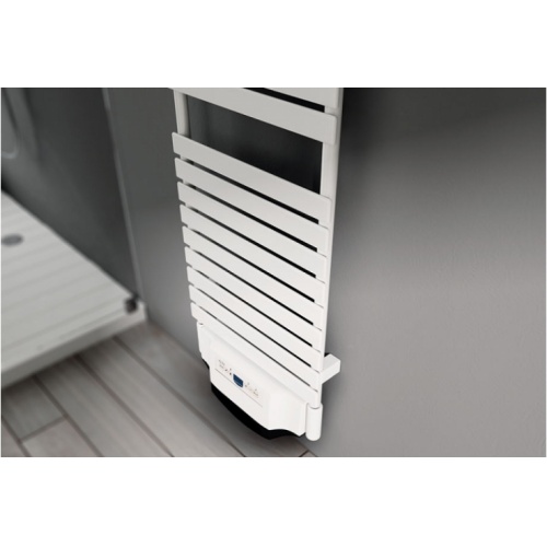 Radiateur sèche serviette électrique avec soufflerie 750 W Xilo Aliseo Xilo détail Radiateur sèche serviette électrique avec soufflerie 750 W Xilo Aliseo Xilo détail