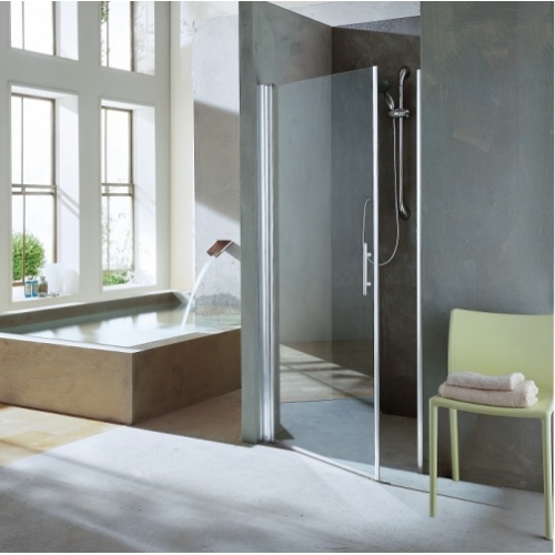 Porte de douche pivotante Young 1B 90 à 96 Satin Silver Young 1b silver Porte de douche pivotante Young 1B 90 à 96 Satin Silver Young 1b silver